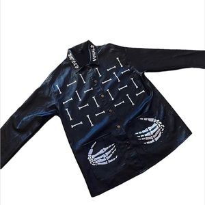 BONES LEATHER JACKET